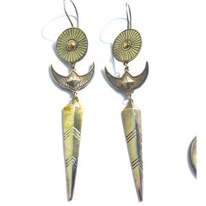 SPELL~RARE⚡️vintage Spell Designs Sterling Silver Earrings